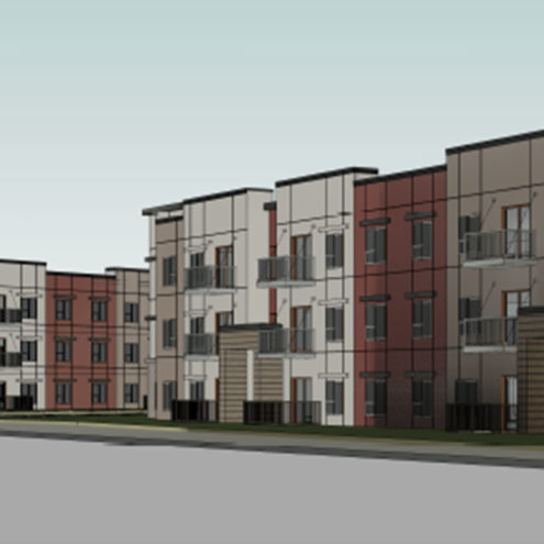 front render of Alto Apartments